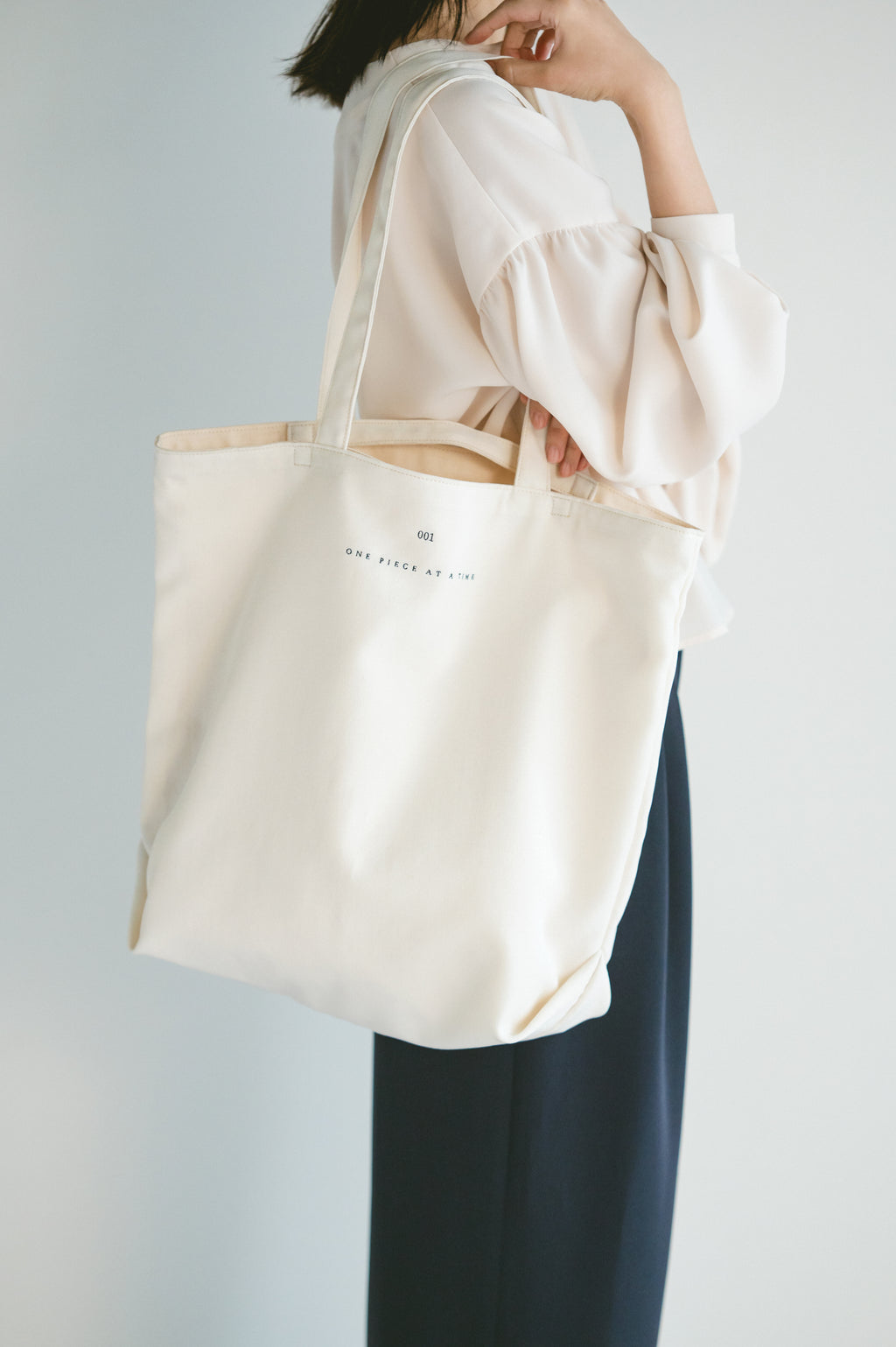 【Limited Production】Écel Re:Piece Tote – 26SS Limited Fabric